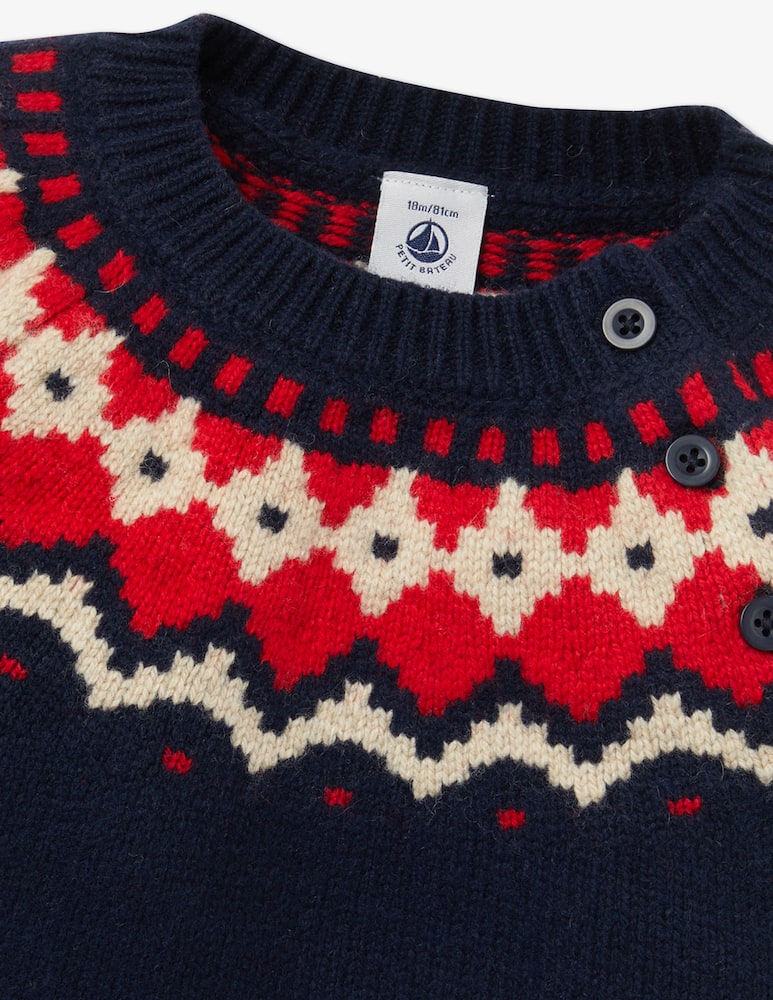 rinascente Petit Bateau Wool blend sweater - Blue