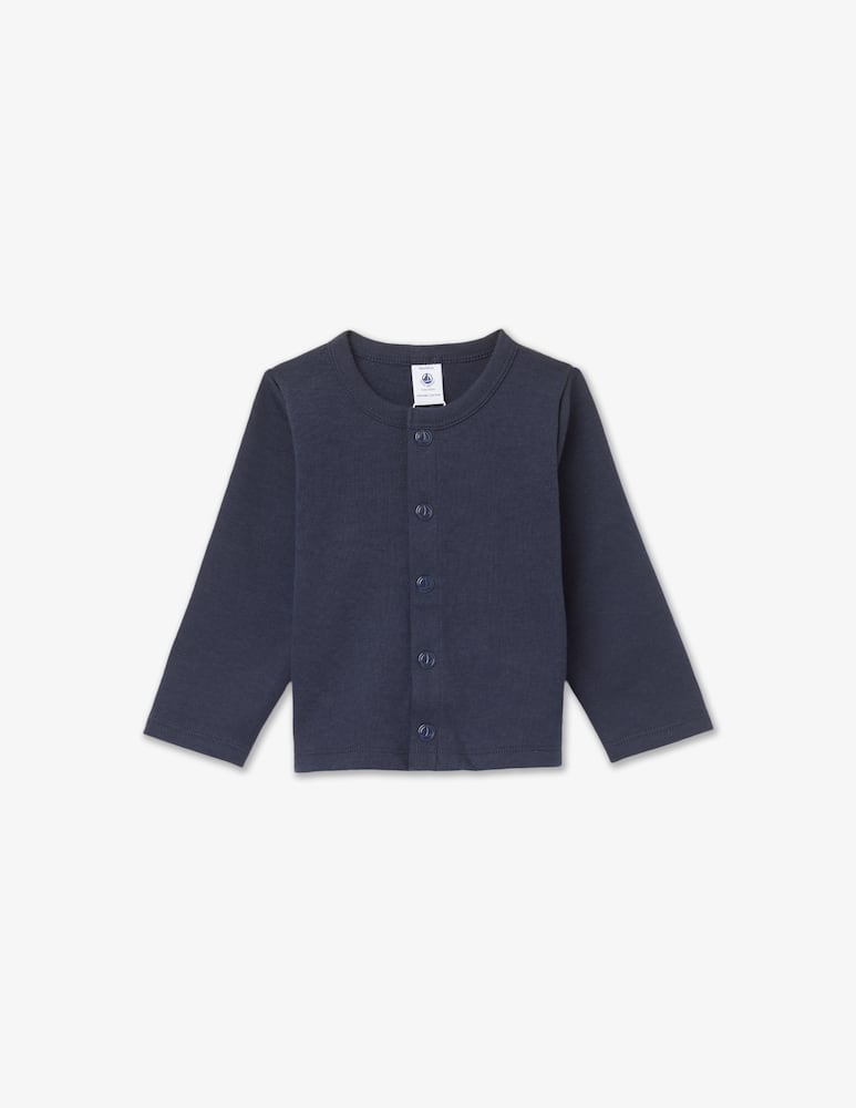rinascente Petit Bateau Cardigan in cotone - Blu