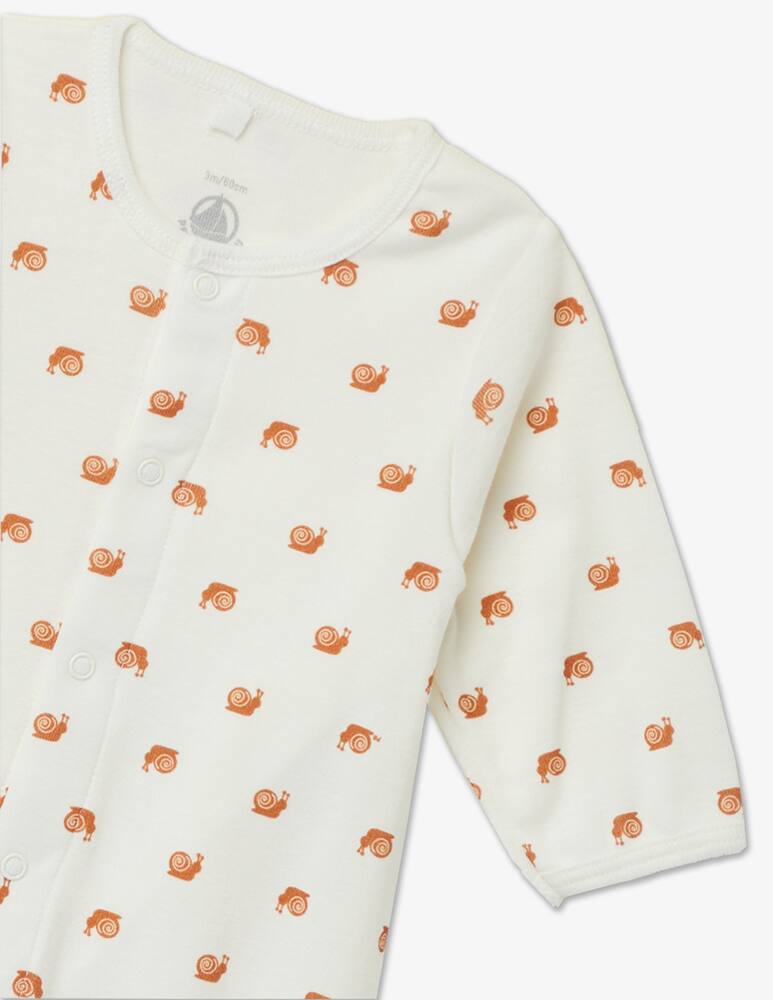 rinascente Petit Bateau Cotton pajamas body - White