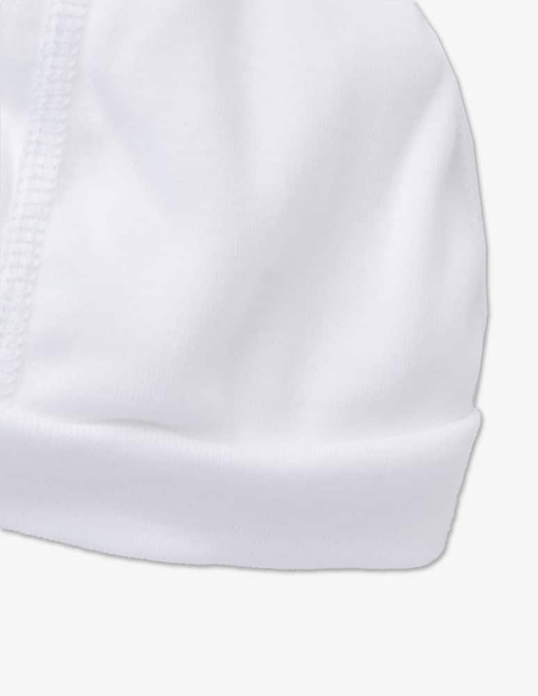 rinascente Petit Bateau Cappellino nascita in cotone - Bianco