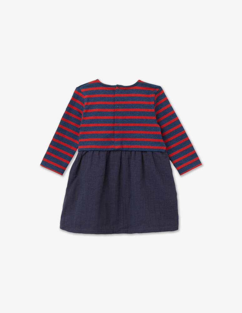 rinascente Petit Bateau Vestitino in cotone - Blu