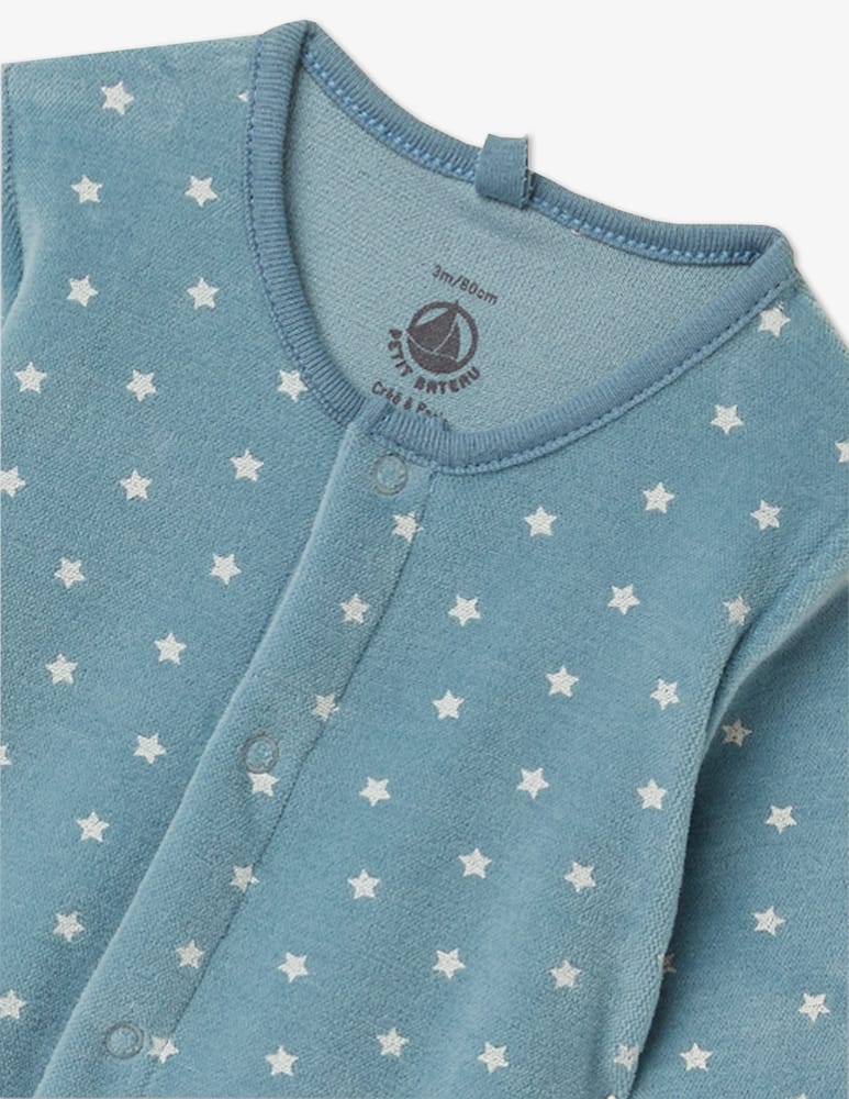 rinascente Petit Bateau Cotton sleepsuite - Multi