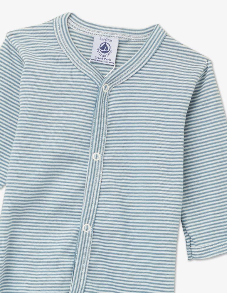 rinascente Petit Bateau Tutina pigiama millerighe - Azzurro