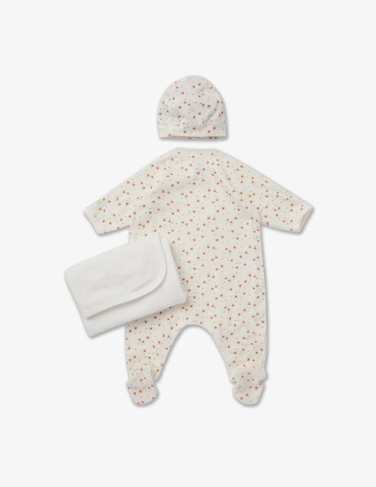 rinascente Petit Bateau Confezione regalo nascita 3 pezzi - Bianco