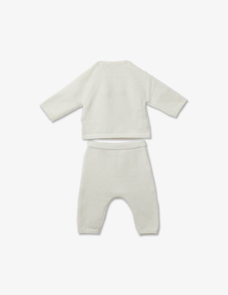 rinascente Petit Bateau Wool blend 2 pieces set - White