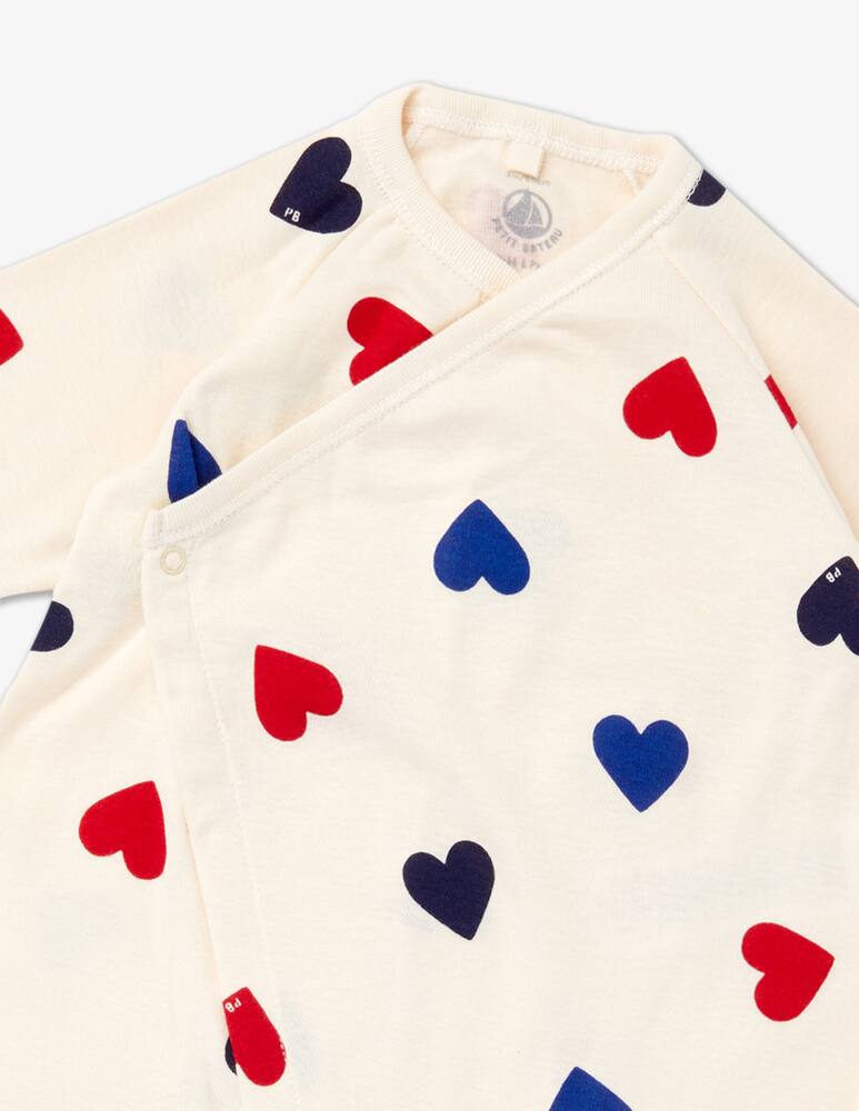 rinascente Petit Bateau Pigiama tutina in cotone - Bianco