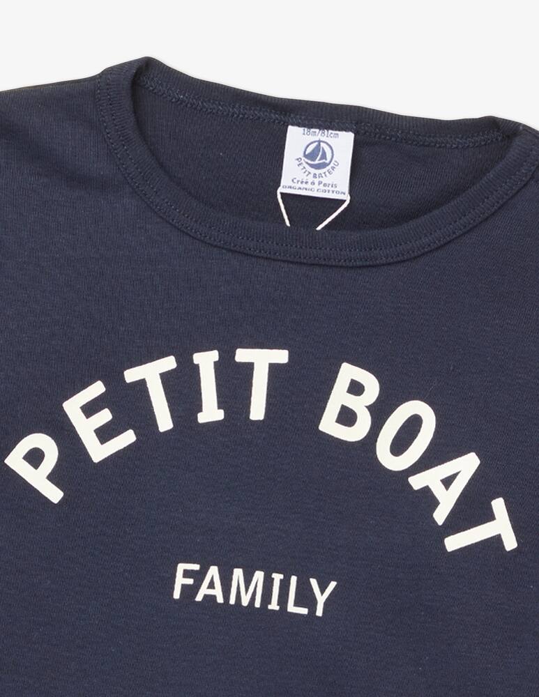 rinascente Petit Bateau Long sleeved cotton shirt - Blue