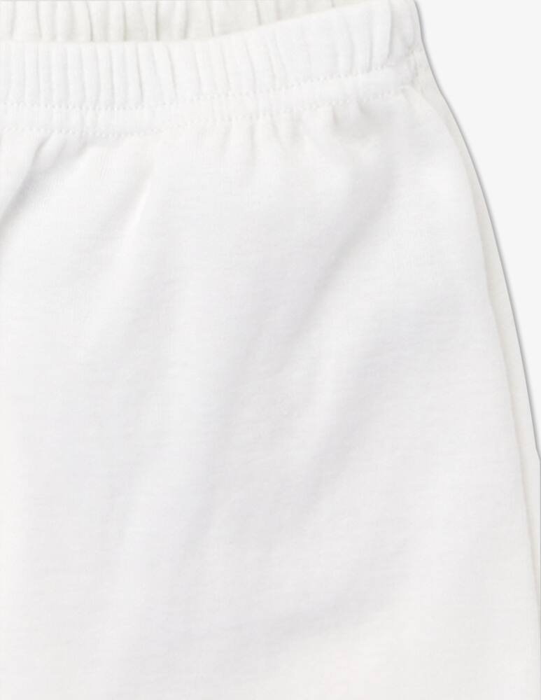 rinascente Petit Bateau Set leggings e maglia a maniche lunghe in cotone - Bianco