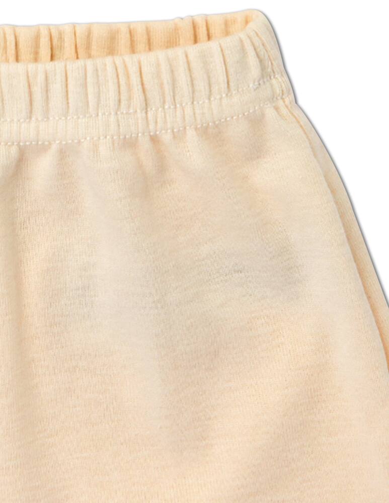 rinascente Petit Bateau Set leggings e maglia a maniche lunghe in cotone - Beige