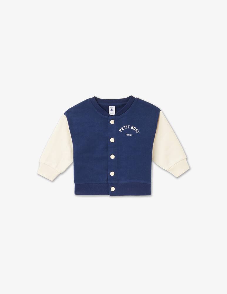 Petit Bateau Giacca teddy medieval - Blu - immagine 1 Petit Bateau Giacca teddy medieval - Blu - immagine 1