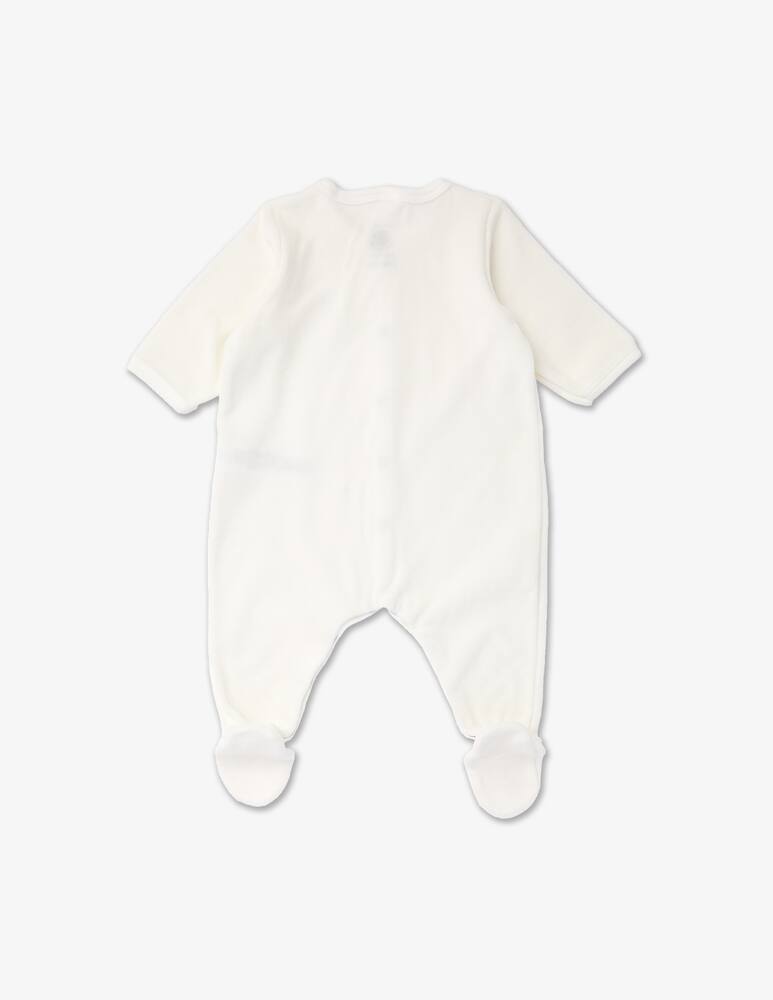 rinascente Petit Bateau 2 tutine in cotone dors bien - Bianco
