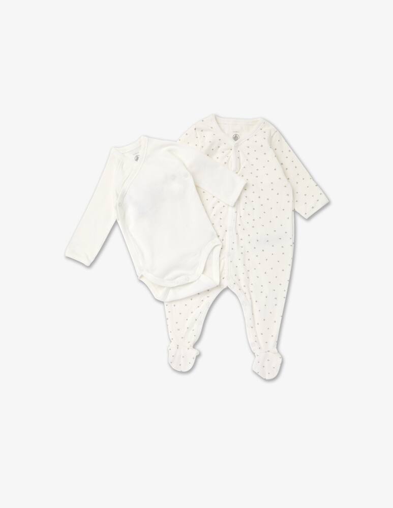 rinascente Petit Bateau 5 pieces set - White