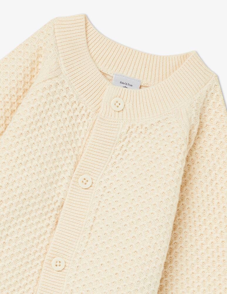Petit Bateau Cardigan in cotone - immagine 2 Petit Bateau Cardigan in cotone - immagine 2