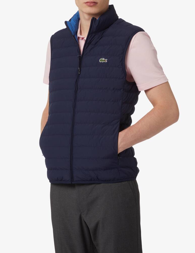 Lacoste Tafta vest - blue - picture 1 Lacoste Tafta vest - blue - picture 1