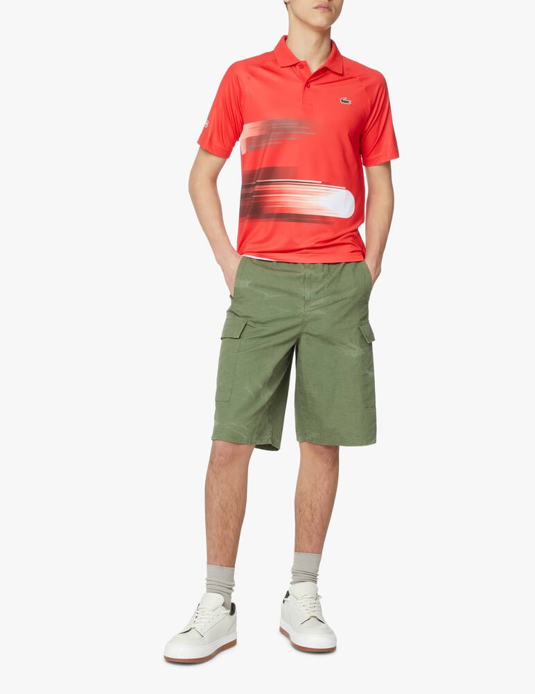 rinascente Lacoste Polo manica corta djokovic regular - rosso