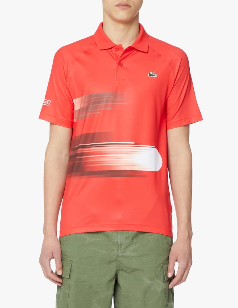 rinascente Lacoste Polo manica corta djokovic regular - rosso