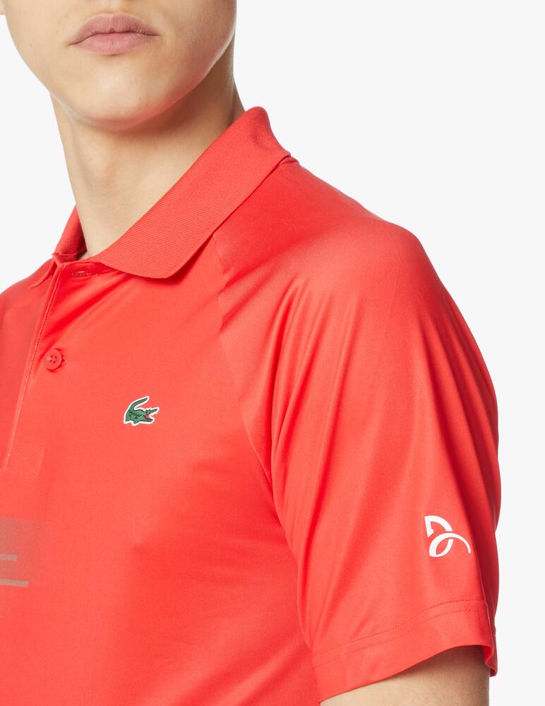 Lacoste Polo manica corta djokovic regular - rosso - immagine 4 Lacoste Polo manica corta djokovic regular - rosso - immagine 4