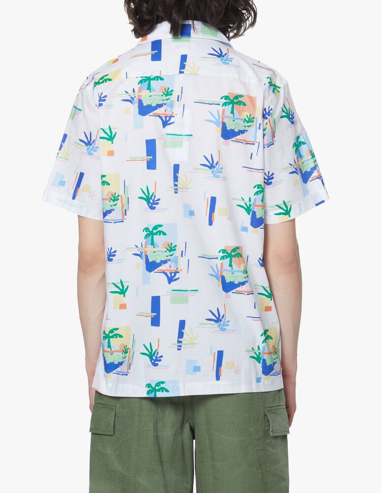 rinascente Lacoste Camicia manica corta stampa - bianco