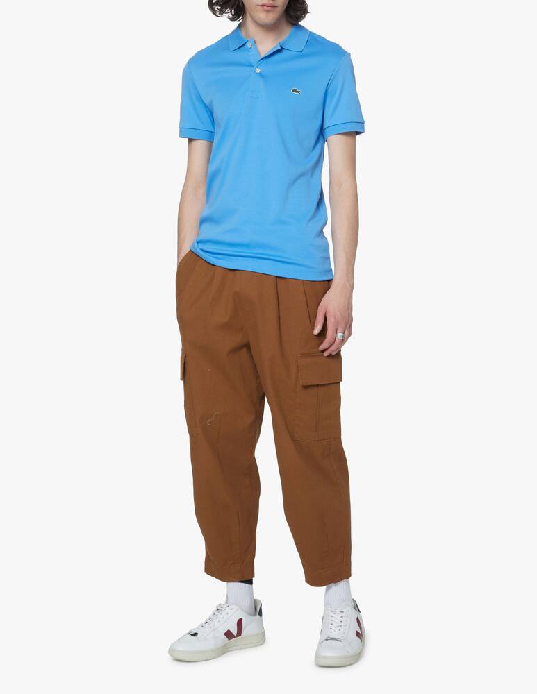 rinascente Lacoste Polo manica corta jersey - azzurro