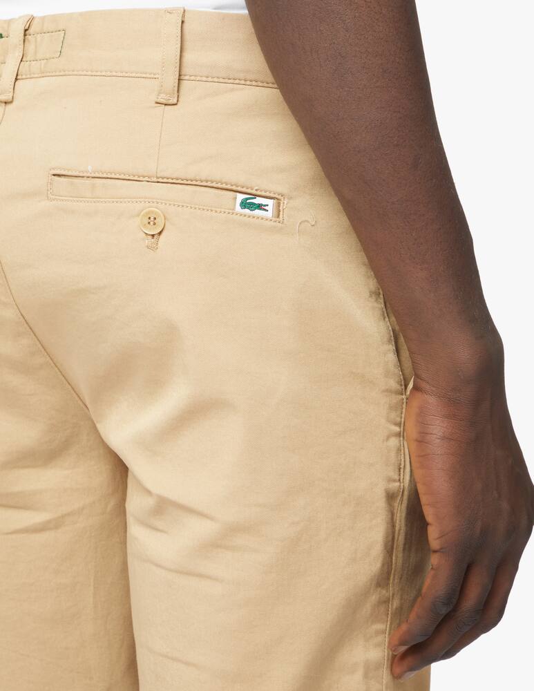 rinascente Lacoste Gabardina short - beige