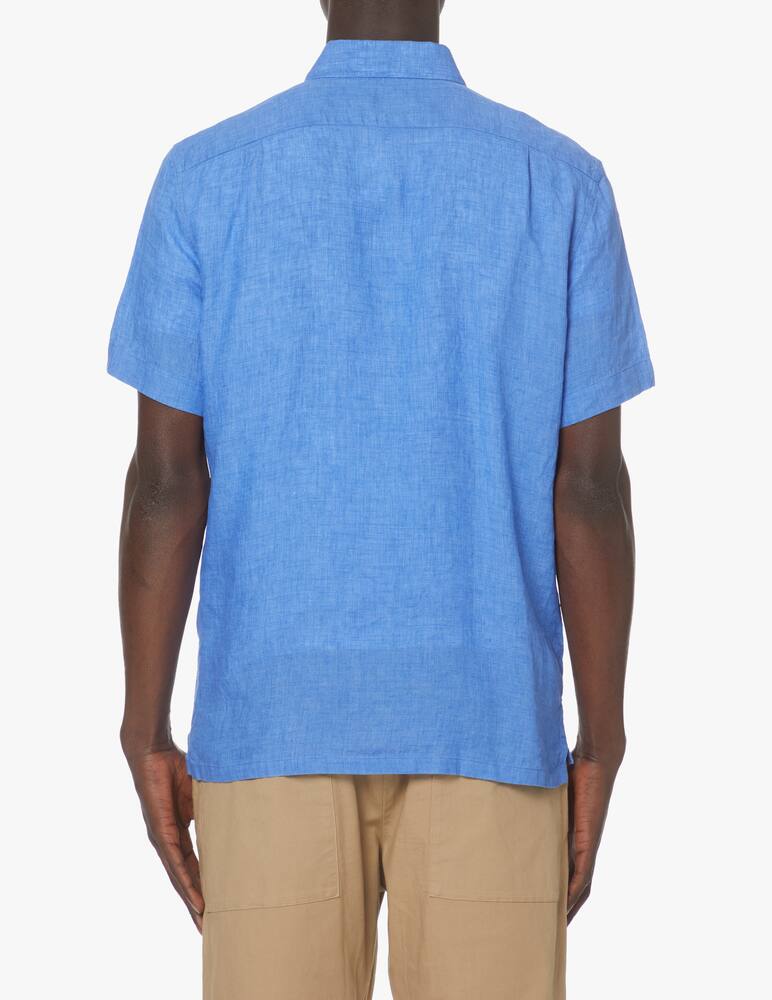 rinascente Lacoste Camicia manica corta reg in lino - multicolor