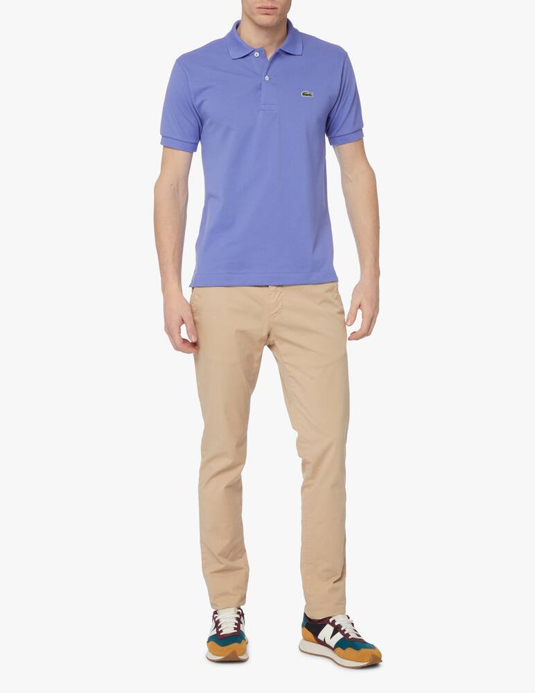 rinascente Lacoste Polo manica corta classic fit l1212 - viola