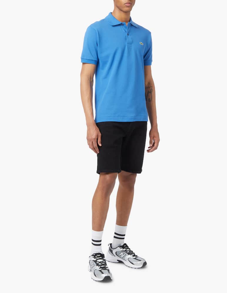 Lacoste Polo manica corta classic fit l1212 - azzurro - immagine 2 Lacoste Polo manica corta classic fit l1212 - azzurro - immagine 2