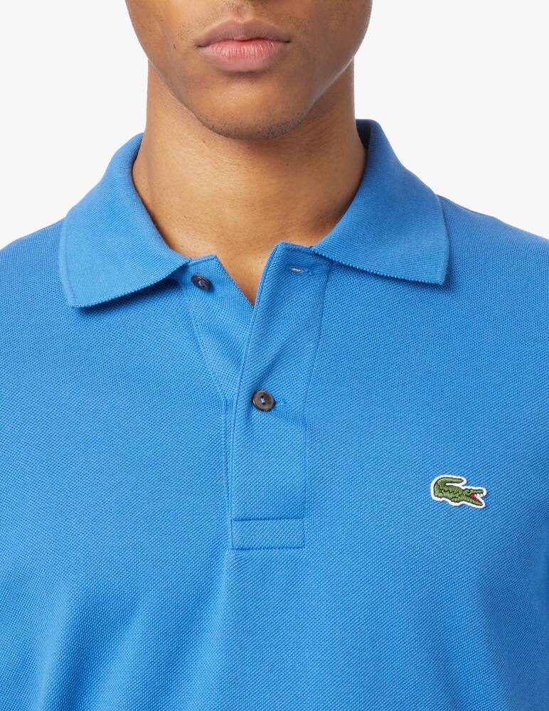 Lacoste Polo manica corta classic fit l1212 - azzurro - immagine 4 Lacoste Polo manica corta classic fit l1212 - azzurro - immagine 4
