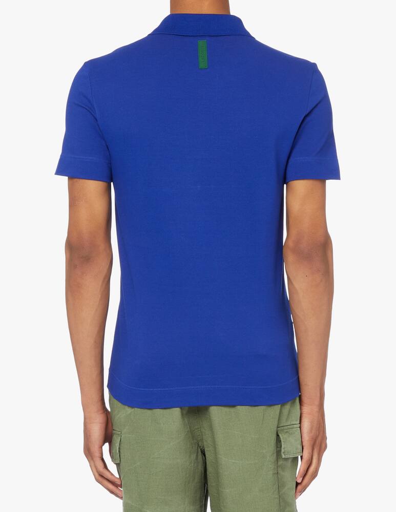 rinascente Lacoste Polo manica corta slim movement tech cocco tst - blu