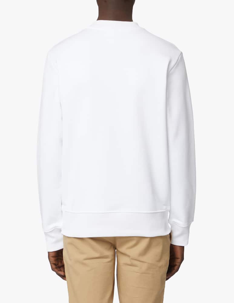 rinascente Lacoste Felpa girocollo cocco minecraft - bianco