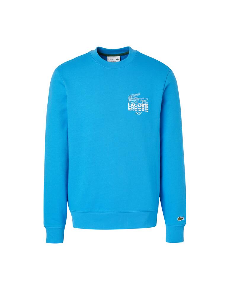 rinascente Lacoste Lacoste 1927 roundneck sweatshirt - blue