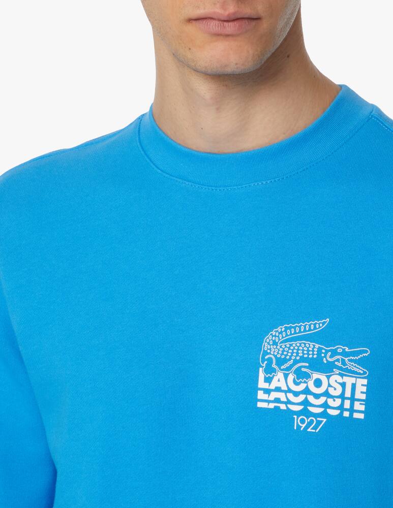 rinascente Lacoste Lacoste 1927 roundneck sweatshirt - blue