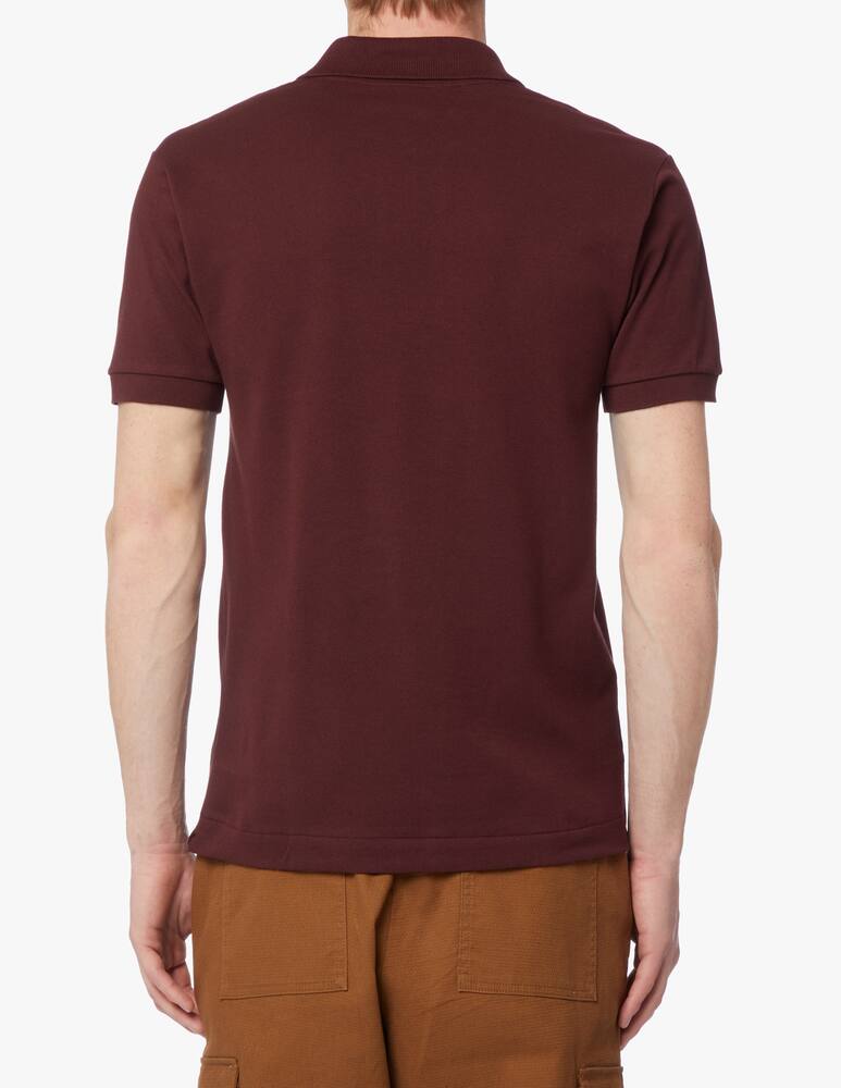 rinascente Lacoste Classic fit short sleeve polo - brown