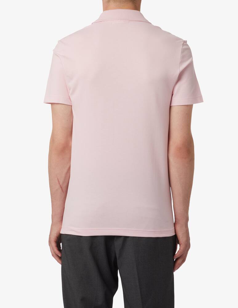 rinascente Lacoste Polo manica corta maxi cocco fiammata - rosa