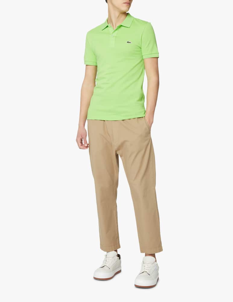 Lacoste Polo manica corta slim 4012 - verde - immagine 2 Lacoste Polo manica corta slim 4012 - verde - immagine 2