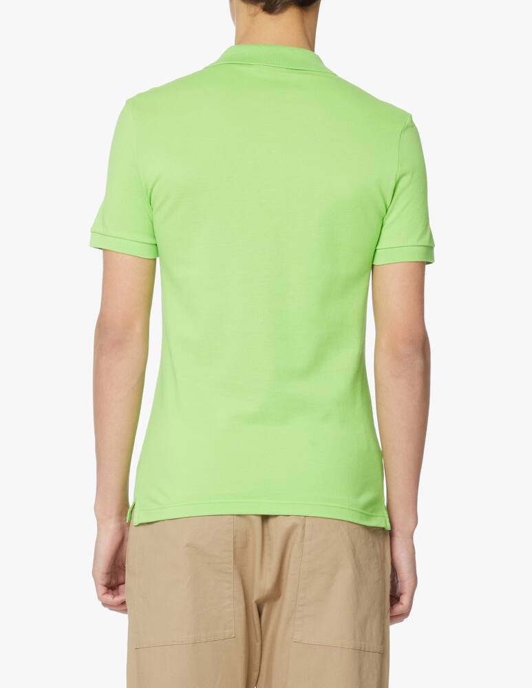 Lacoste Polo manica corta slim 4012 - verde - immagine 3 Lacoste Polo manica corta slim 4012 - verde - immagine 3