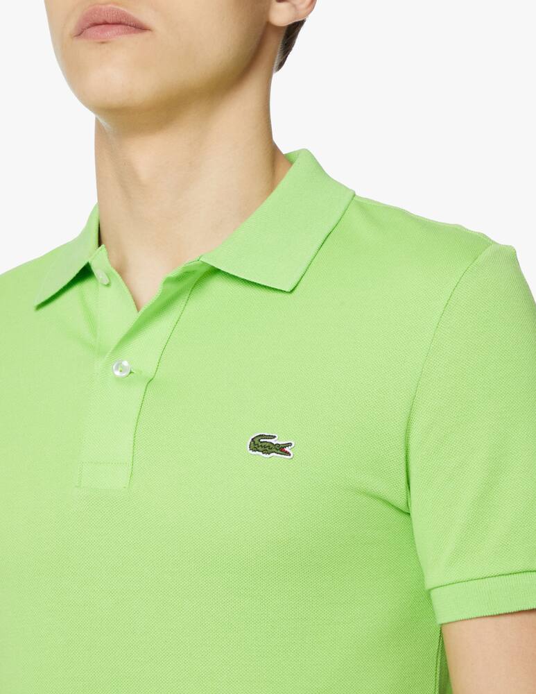 Lacoste Polo manica corta slim 4012 - verde - immagine 4 Lacoste Polo manica corta slim 4012 - verde - immagine 4