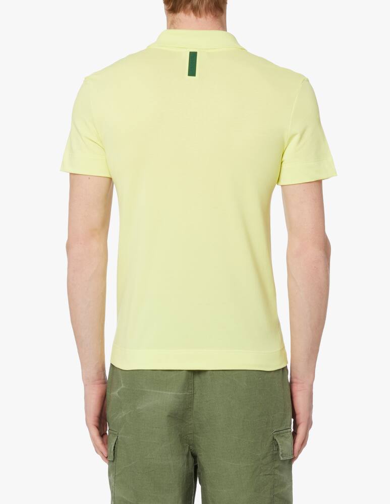 rinascente Lacoste Polo manica corta slim movement tech cocco tst - giallo