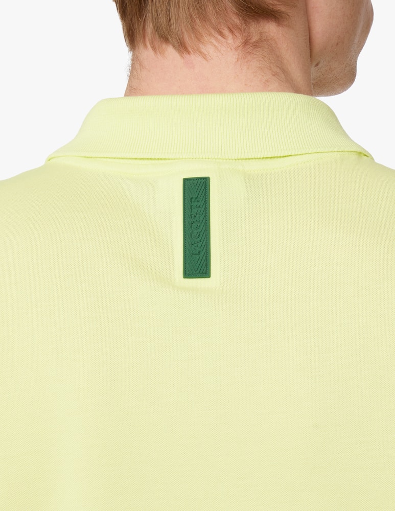 rinascente Lacoste Polo manica corta slim movement tech cocco tst - giallo