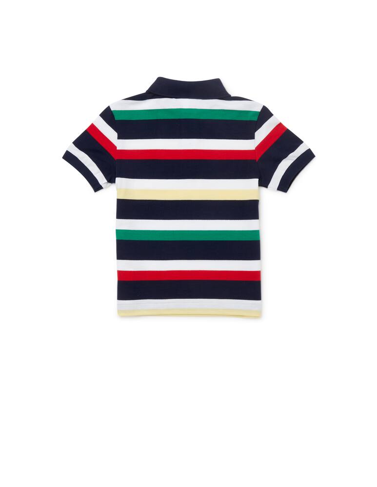 rinascente Lacoste Maglietta girocollo manica corta in cotone - blu