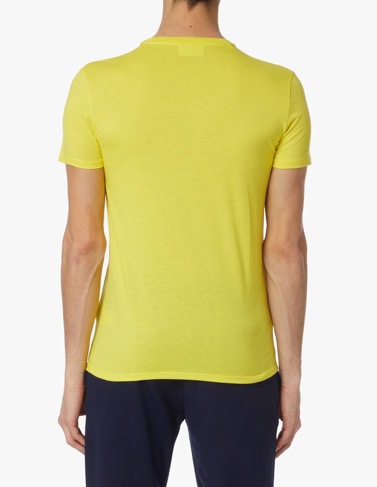 Lacoste Maglietta girocollo basic pima tu - giallo - immagine 3 Lacoste Maglietta girocollo basic pima tu - giallo - immagine 3