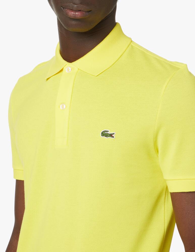 rinascente Lacoste Polo manica corta slim 4012 - giallo