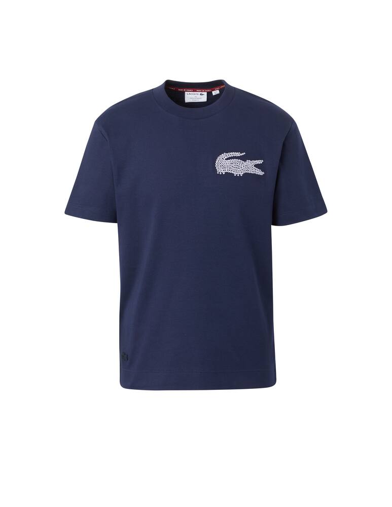 Lacoste Crocodrile t-shirt - blue - picture 5 Lacoste Crocodrile t-shirt - blue - picture 5