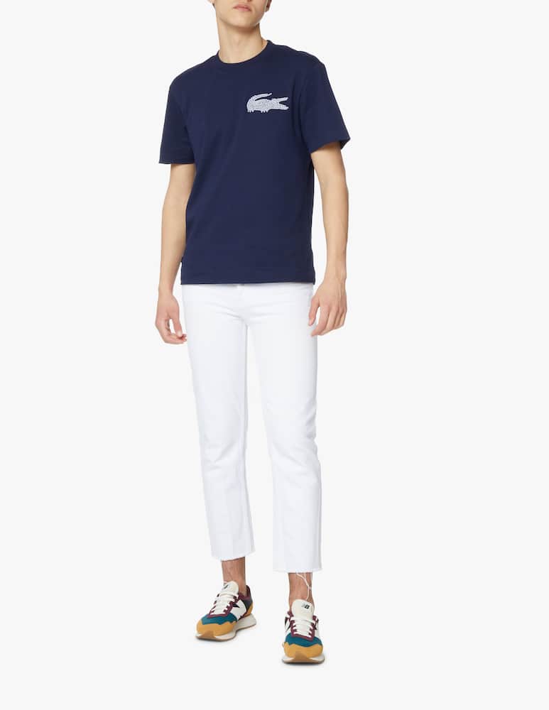 Lacoste Crocodrile t-shirt - blue - picture 2 Lacoste Crocodrile t-shirt - blue - picture 2
