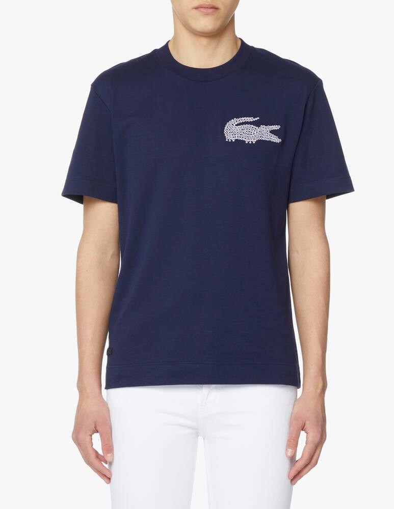 Lacoste Crocodrile t-shirt - blue - picture 1 Lacoste Crocodrile t-shirt - blue - picture 1