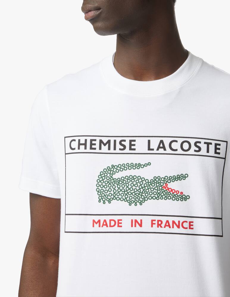 rinascente Lacoste Lacoste cocco chemise t-shirt - white