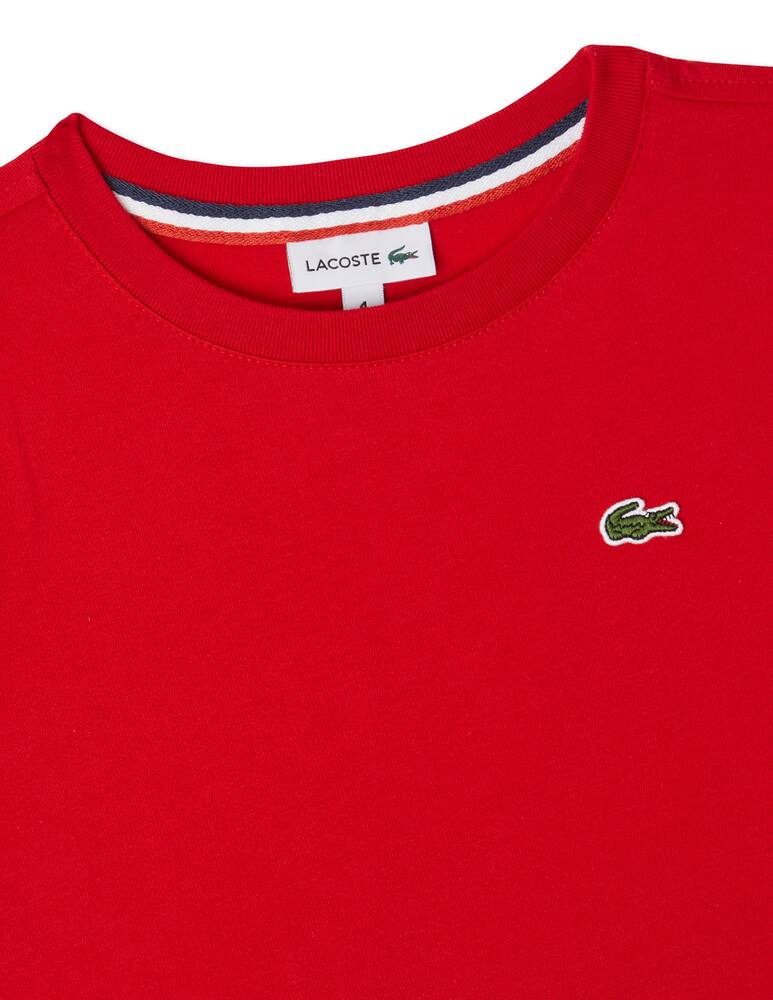 rinascente Lacoste Cotton short sleeve t-shirt - red