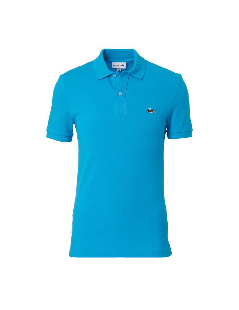 rinascente Lacoste Short sleeve slim polo - light blue