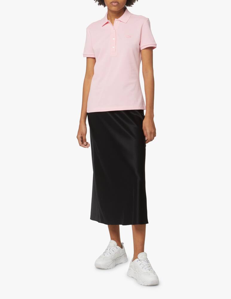 Lacoste Cotton polo shirt - pink - picture 2 Lacoste Cotton polo shirt - pink - picture 2