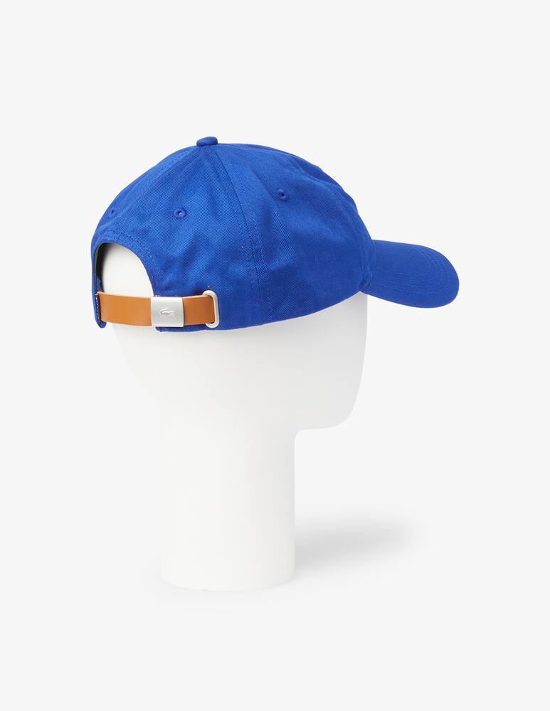 rinascente Lacoste Maxi logo baseball hat - blue